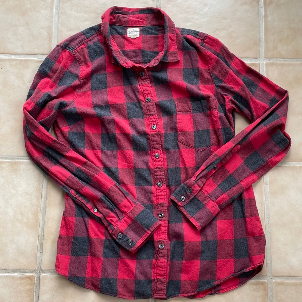 J.Crew Plaid Flannel